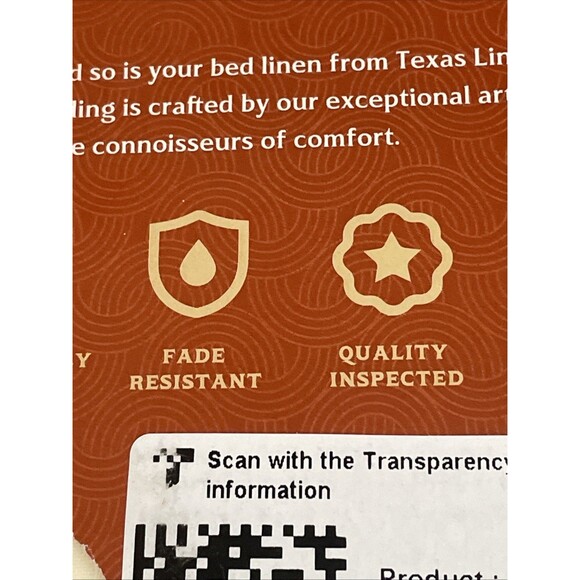 Texas Linen Co. Pillowcase Standard/Queen Cream Pinstripe 100% Cotton Set of 2 - Picture 10 of 13